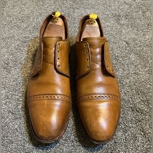 Allen Edmonds / Boulevard 7484 Cap Toe Oxford / US 10.5D / Made in USA / Brown